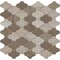 Msi Arctic Storm Arabesque 12.6 In. X 12 In. X 10 Mm Multi Finish Marble Mesh-Mounted Mosaic Tile, 10PK ZOR-MD-0472 - alternate 3